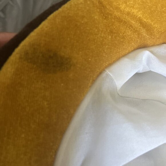 TWO HAMBURGER HAT Cheeseburger Cap Food-Prop-Halloween Party Costume Funny Hat - Picture 3 of 7